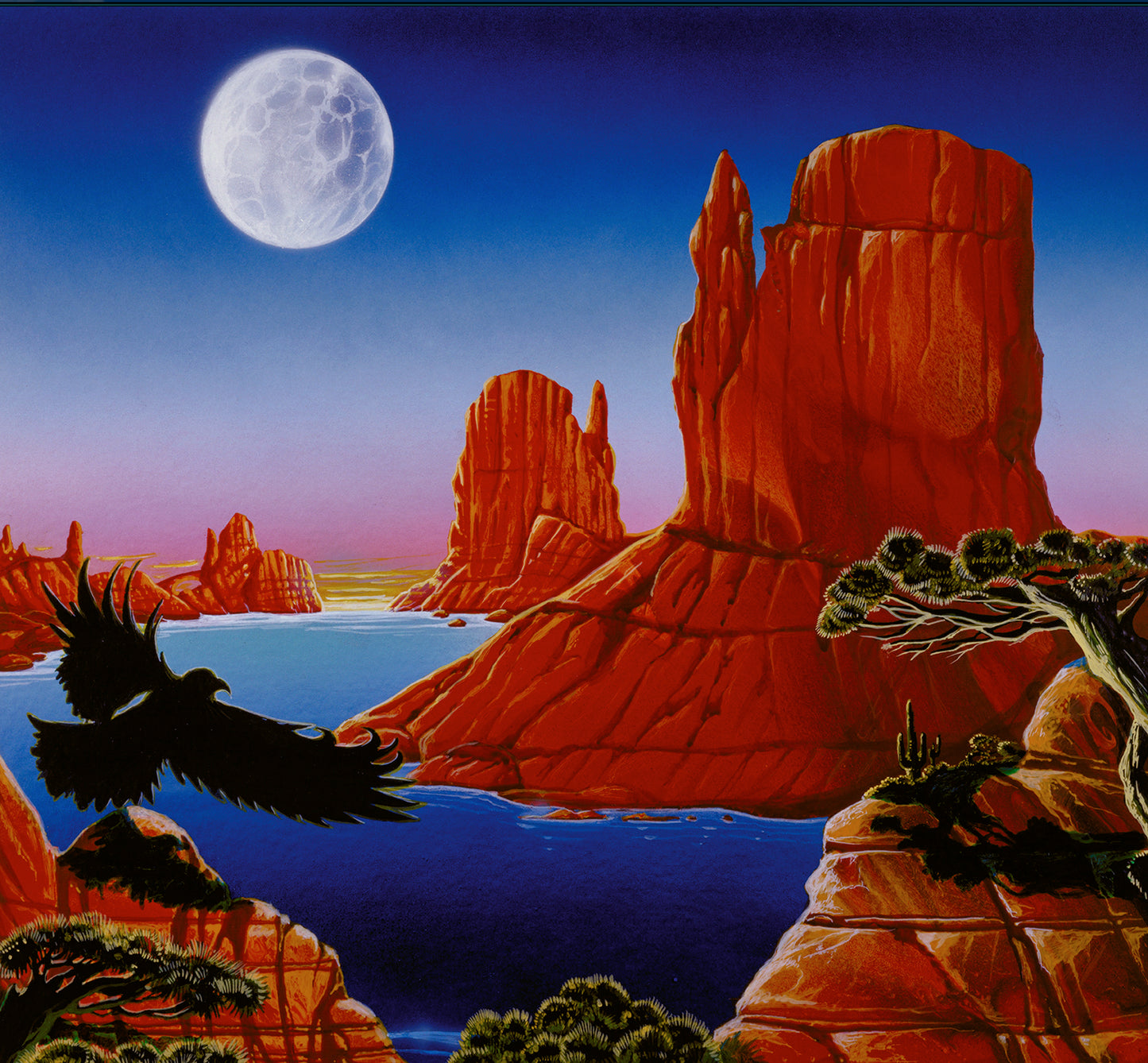 SOLITARY CANYON CANVAS ART