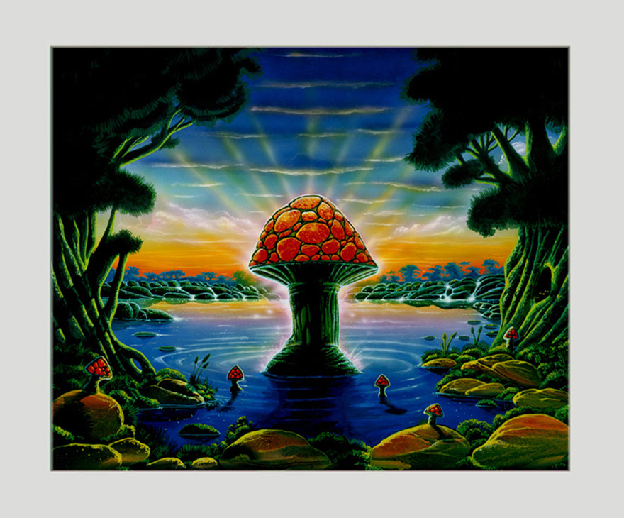 ALLMAN BROTHERS BAND: ORIGINAL PAINTING WHERE IT ALL BEGINS