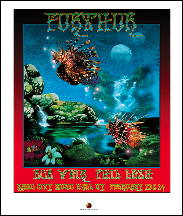 BOB WEIR & FURTHUR 2010 Special Collector's Edition Artwork