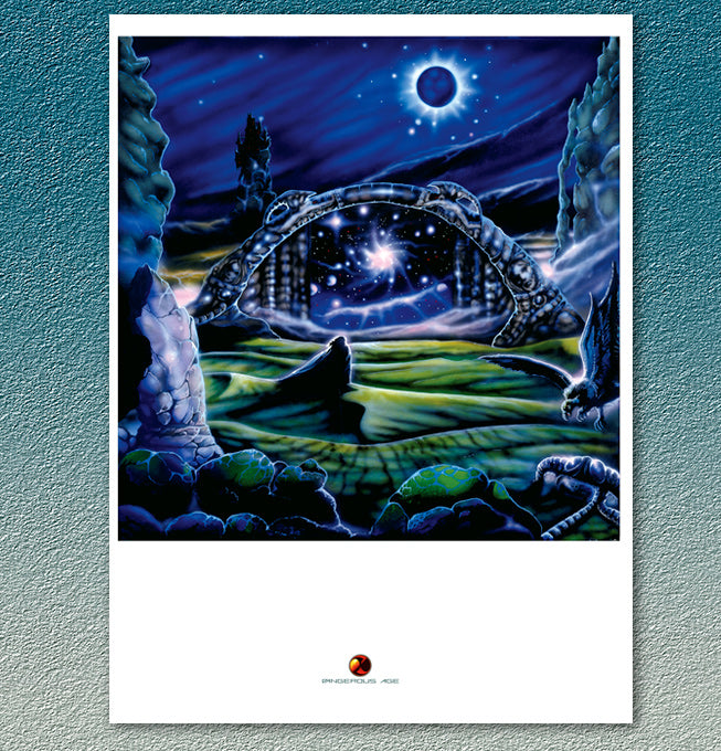 FATES WARNING 30th ANNIVERSARY AWAKEN THE GUARDIAN PRINT