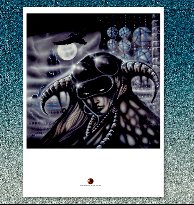 FATES WARNING 30th ANNIVERSARY SPECTRE WITHIN PRINT