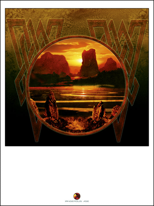 URIAH HEEP "INTO THE WILD" LIMITED EDITION SIGNED PRINT