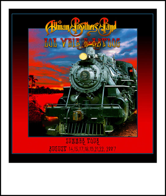 THE ALLMAN BROTHERS BAND , BOB WEIR & RATDOG : TOUR ART 2007
